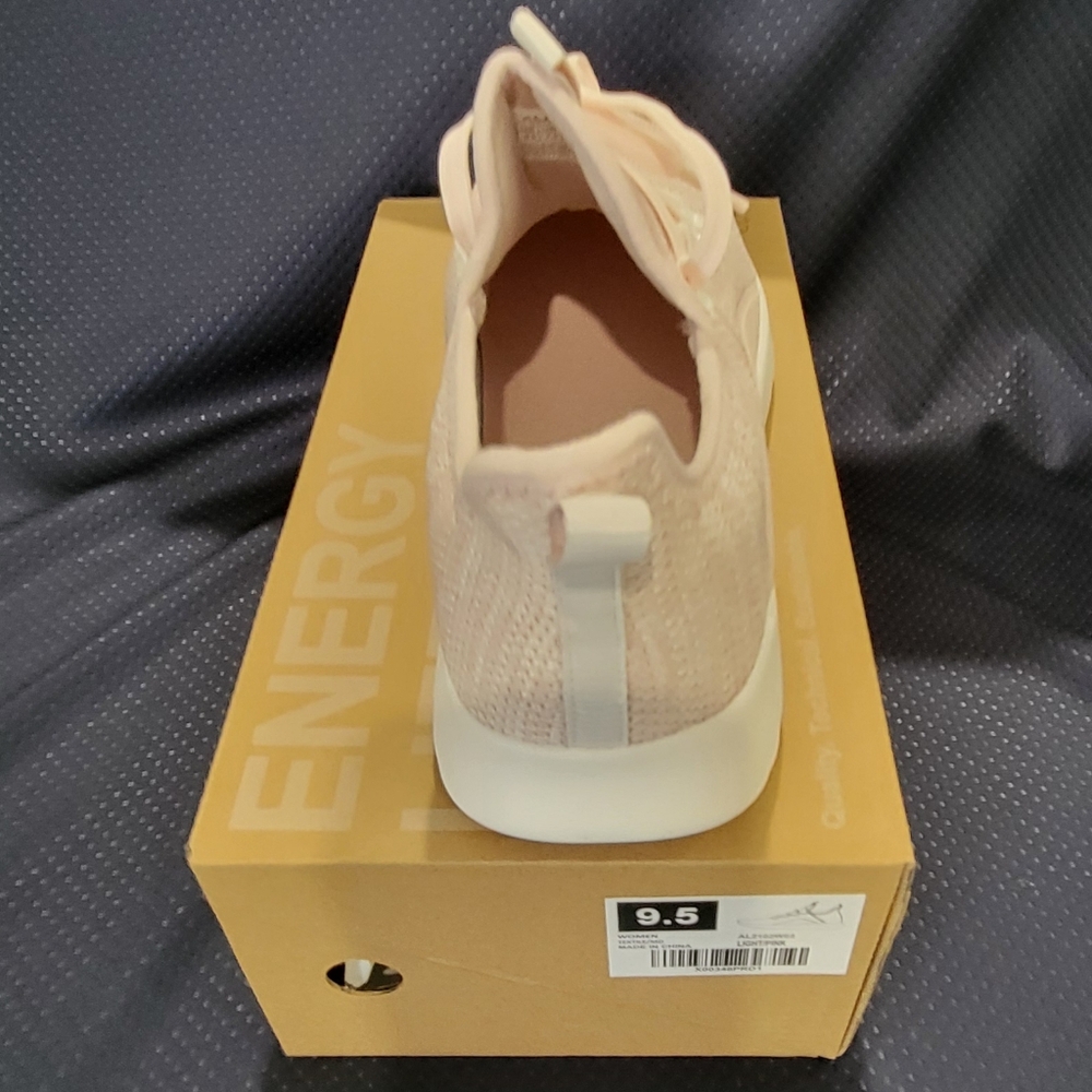 Women's Pink Sneakers - Picture 3 of 6